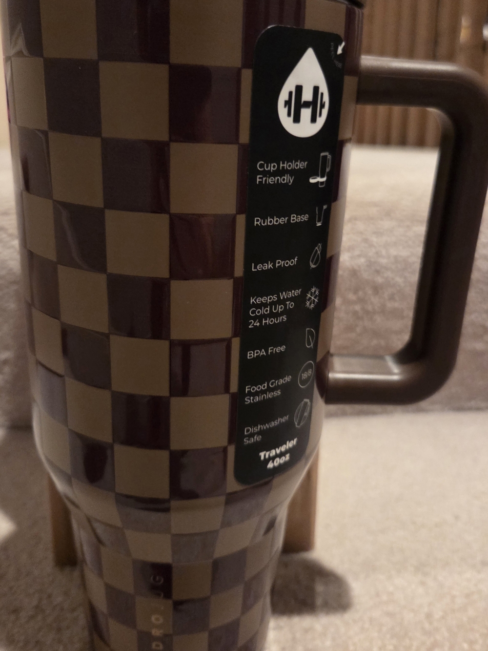 Hydrojug 40oz Autumn Checkers Limited Edition